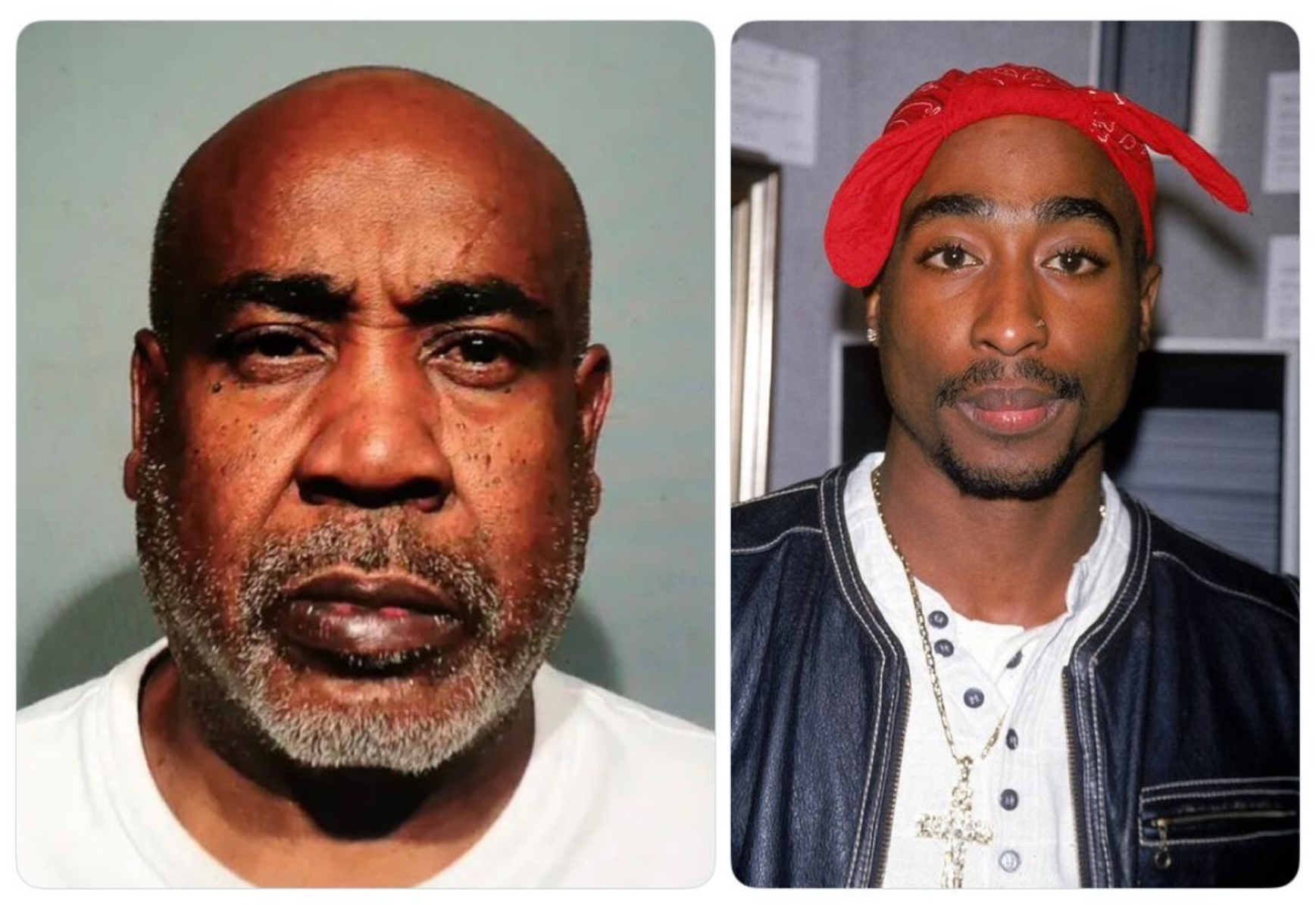 Duane Keffe D Davis et le rappeur Tupac Shakur